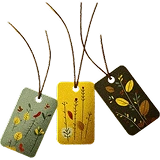 Illustrated tags representing plan choices